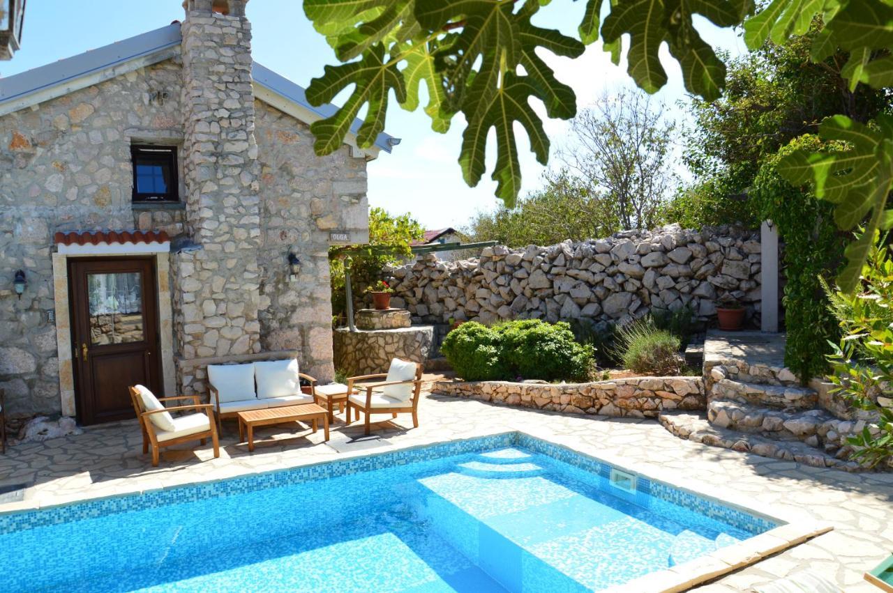 Three Sisters, Absolutely Unique Stone Houses, 200 M From The Beach Rudine (Dobrinj) Exterior foto